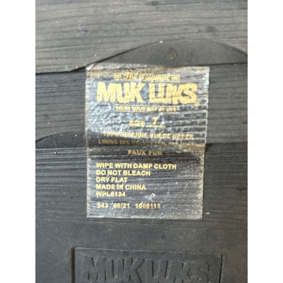 Muk Luk Black Suede Ziggy Sunset Blvd. Booties - Picture 8 of 9